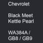 Preview: Chevrolet, Black Meet Kettle Pearl, WA384A / GB8 / GB9.